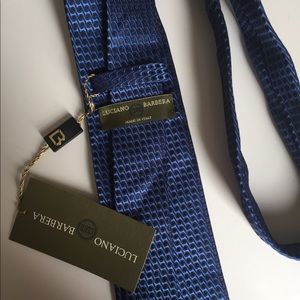 Luciano barbera silk tie
